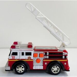 Road Rippers Fire Truck Engine 34 Kids One Size Red White Lights and Sounds
